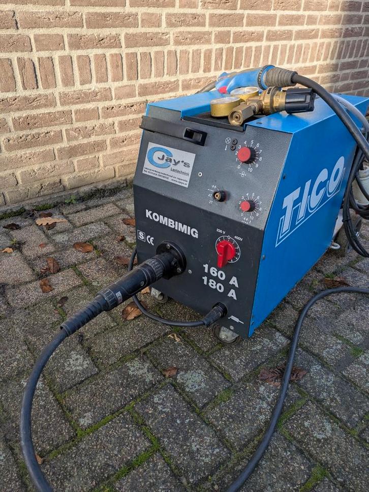 Tico Kombimig 160/180A Lasapparaat, Doe-het-zelf en Verbouw, Gereedschap | Lasapparaten, Gebruikt, Tig, 150 tot 250 ampère, Ophalen