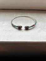 Gas bijoux armband scarabee, Ophalen of Verzenden, Zo goed als nieuw, Blauw, Overige materialen