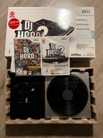 DJ Hero 1 & 2 (geseald) Wii - met draaitafel!, Spelcomputers en Games, Games | Nintendo Wii, Muziek, 1 speler, Eén computer, Ophalen of Verzenden