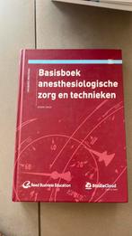Basisboek anesthesiologische zorg en technieken, Ophalen of Verzenden, Zo goed als nieuw, Jacques Peeters