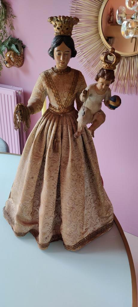 Antieke Santos! Met Jezus, Antiek en Kunst, Antiek | Religie, Ophalen