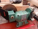 Ferm Werkbankslijpmachine nat droog 200 mm amarel, Ophalen of Verzenden, Gebruikt, Minder dan 700 watt, Werkbankslijpmachine
