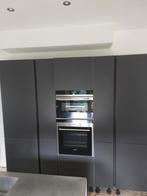 Complete NEXT125 kookeiland+ wandenkasten inclusief garantie, Overige typen, Ophalen of Verzenden, Zo goed als nieuw, Grijs
