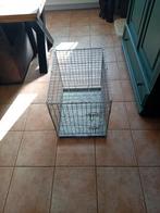 Rvs hondenbench 60x42x50cm., Ophalen, Zo goed als nieuw