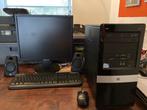 Randapparatuur HP Pro 3010 MicroTower PC DeskTop 2010, Computers en Software, Monitoren, Ophalen, Gebruikt, 60 Hz of minder