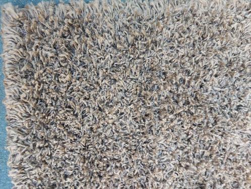 Te koop mooi donkerbruin hoogpolig Vloerkleed 80x150, Huis en Inrichting, Stoffering | Tapijten en Kleden, 50 tot 100 cm, 100 tot 150 cm