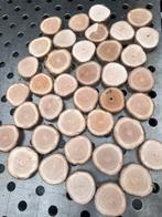 44 schijfjes van palmboom hout decoratie, Doe-het-zelf en Verbouw, Hout en Planken, Minder dan 25 mm, Ophalen of Verzenden, Plank
