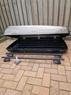 Dakkoffer met dakdragers, Auto diversen, Dakkoffers, Ophalen of Verzenden, Zo goed als nieuw