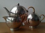 Mooi oud driedelig silverplate theeservies uit Engeland.