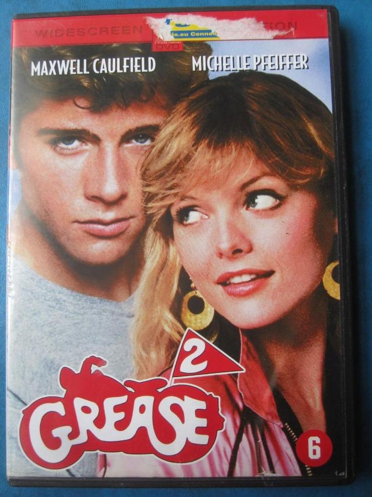 Grease 2 (1986), Cd's en Dvd's, Dvd's | Klassiekers, Zo goed als nieuw, Komedie, 1980 tot heden, Vanaf 6 jaar, Ophalen of Verzenden