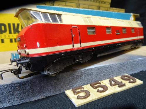 5549=Piko BR 118 diesel loc van de Deutchen Reichsbahn.188, Hobby en Vrije tijd, Modeltreinen | H0, Zo goed als nieuw, Locomotief