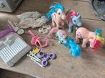 Vintage set My Little Pony G1 met diverse pony's en spullen, Ophalen of Verzenden, Gebruikt