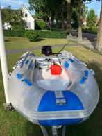 HIBO rib met 6 PK Tohatsu, Watersport en Boten, Rubberboten, Zo goed als nieuw, Benzine, Minder dan 70 pk, Overige materialen