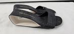 zwarte sandalen van United nude maat 37 (29625), Verzenden, Zo goed als nieuw, Zwart, Sandalen of Muiltjes