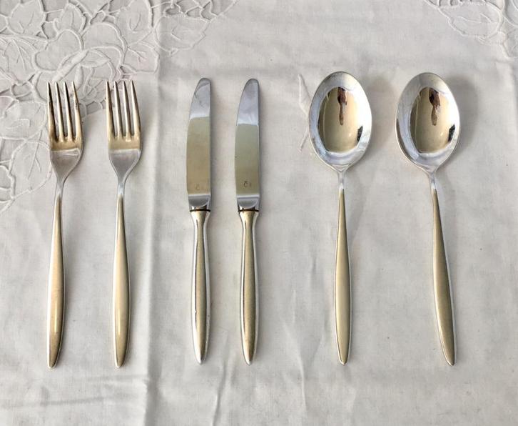 Christofle model Orleans - diverse losse bestekdelen, Huis en Inrichting, Keuken | Bestek, Zo goed als nieuw, Los bestek, Zilver