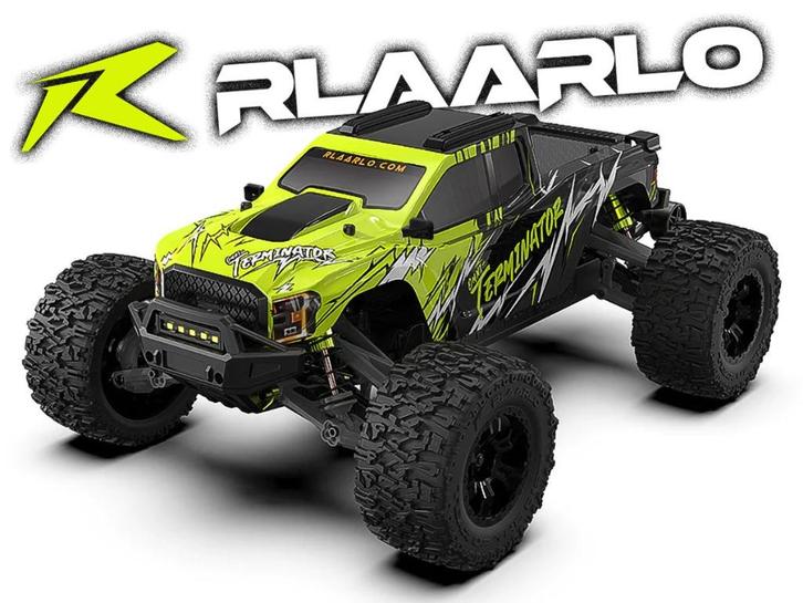 Rlaarlo Omni-Terminator 1/12 4WD Monstertruck - Met Garantie, Hobby en Vrije tijd, Modelbouw | Radiografisch | Auto's, Nieuw, Auto offroad