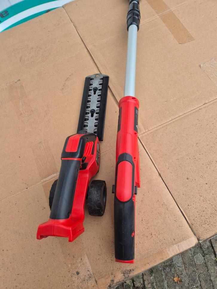 Einhell accu heggenschaar gras buxusschaar GE CG 18/100 NW, Tuin en Terras, Heggenscharen, Nieuw, Accu, Ophalen