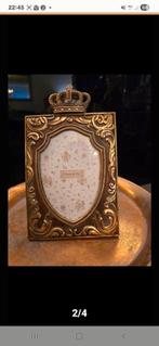 Goudkleurige fotolijst 13 x 14 cm, Minder dan 50 cm, Nieuw, Ophalen of Verzenden, Minder dan 50 cm