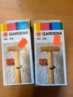 2 Doosjes Gardena 504 Clip - Nieuw, Onbekend, Ophalen of Verzenden, Onbekend, Onbekend