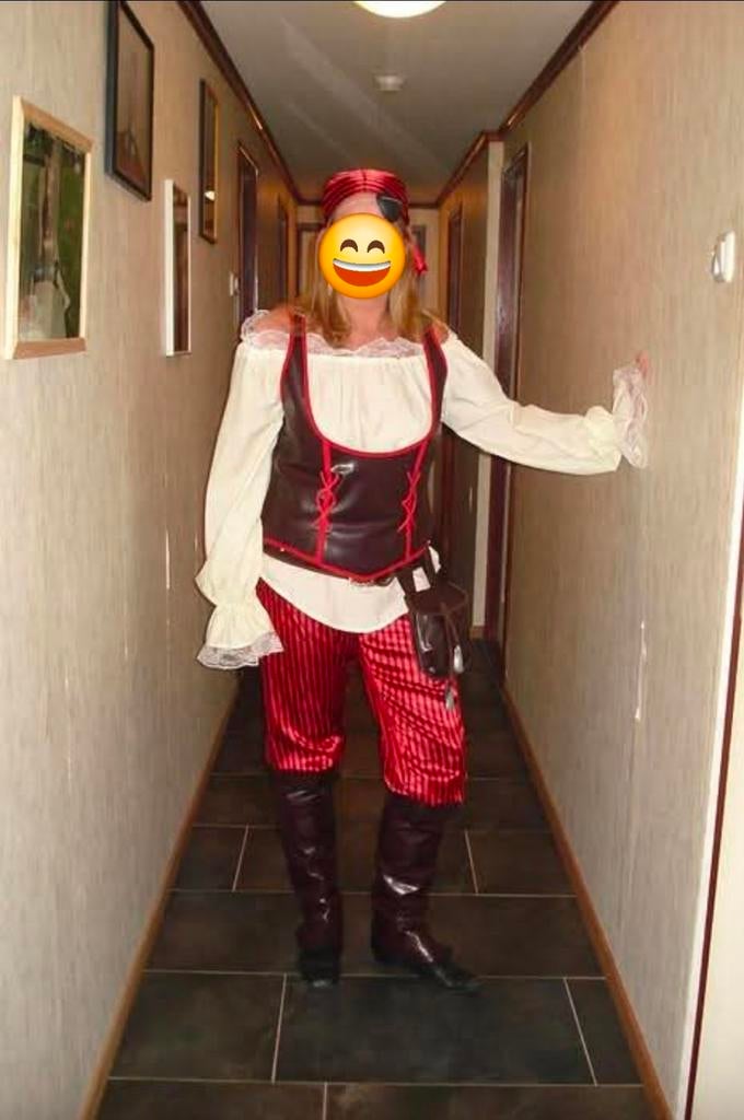 Piratenpak dames maat 40, Kleding | Dames, Maat 38/40 (M), Carnaval, Ophalen of Verzenden, Kleding