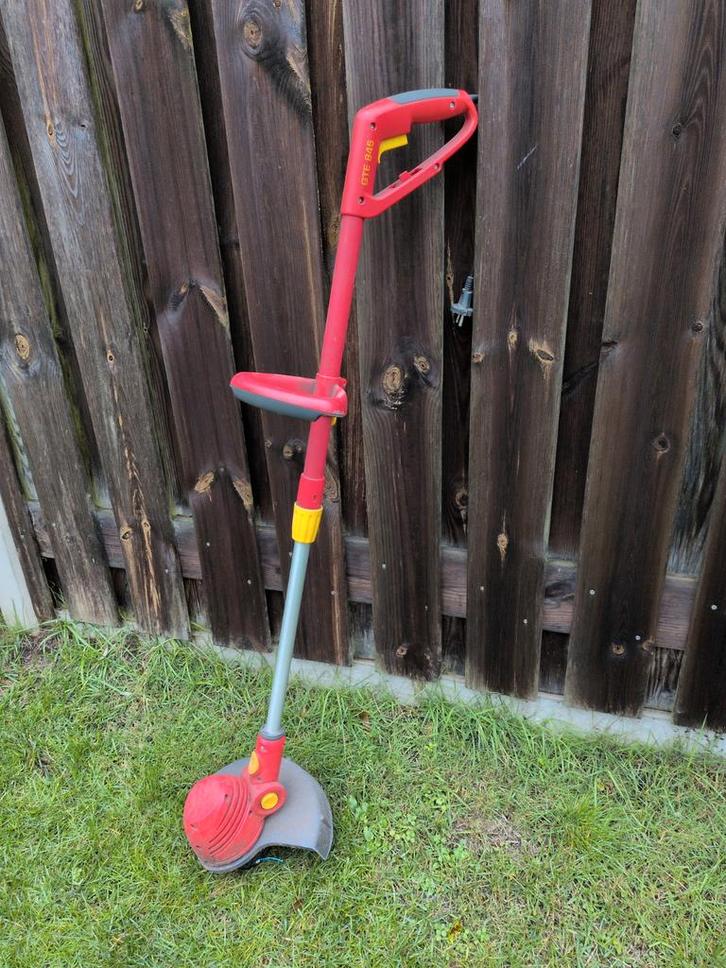 Elektrische Grastrimmer - Wolf Garten, Tuin en Terras, Grastrimmers, Gebruikt, Elektrisch, 30 tot 50 cm, Ophalen