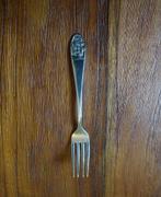 Gero zilvium 90 vork met sprookje., Ophalen of Verzenden