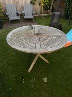 Ronde tuintafel. 120 cm., Tuin en Terras, Tuintafels, Ophalen, Gebruikt, Rond, Nvt