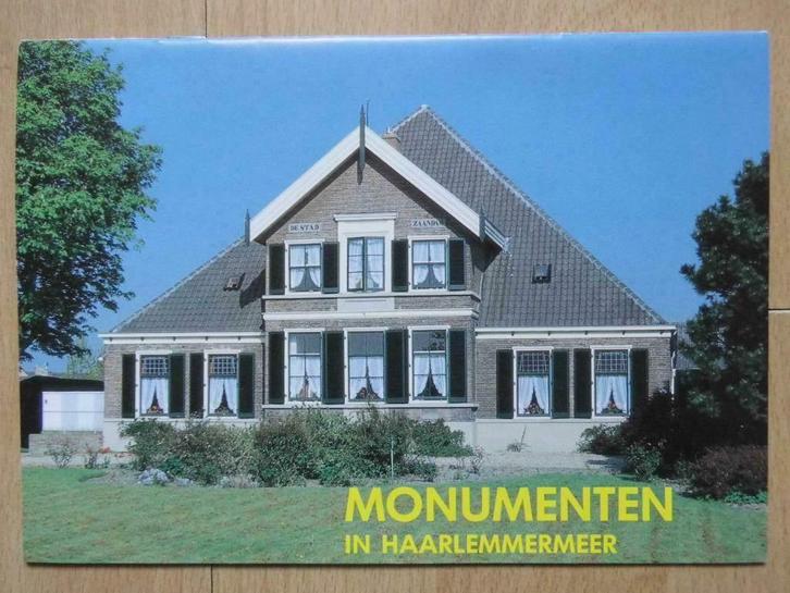 Monumenten in Haarlemmermeer - 1990 - brochure, Boeken, Geschiedenis | Stad en Regio, Nieuw, Ophalen of Verzenden