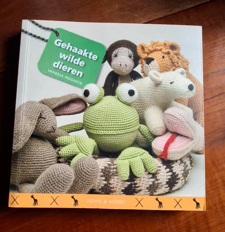 Haakboek Wilde Dieren - Vanessa Mooncie, Boeken, Hobby en Vrije tijd, Zo goed als nieuw, Breien en Haken, Geschikt voor kinderen