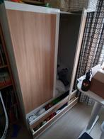 Kinderkast & Commode Wit - Beplakt, Ophalen, Gebruikt, 50 tot 70 cm, 105 cm of meer