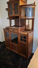 Antieke kast met tafeltje.., Antiek en Kunst, Ophalen