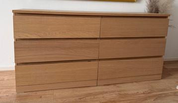 IKEA MALM Ladekast - Eiken - afbeelding 1