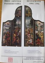 overzichtskaart van restauratie van het retabel van Opitter, 1980 tot heden, Ophalen of Verzenden, Zo goed als nieuw, Prent