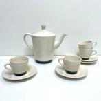 Jubilant koffiekan met 4 kop en schotels (Fris Edam 1958), Antiek en Kunst, Antiek | Servies los, Ophalen