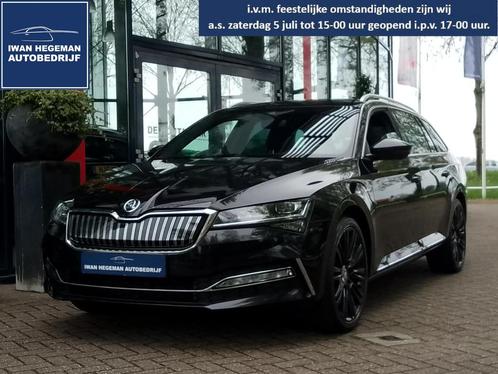 Skoda Superb Combi 1.4 TSI iV 'Laurin & Klement' | Leer | Na, Auto's, Skoda, Bedrijf, Te koop, Superb, ABS, Achteruitrijcamera