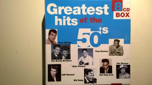 Greatest Hits Of The 50's (8 CD Box), Cd's en Dvd's, Cd's | Verzamelalbums, Zo goed als nieuw, Pop, Ophalen of Verzenden
