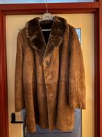Vintage Leren Suede Jas - Maat 50, Ophalen, Gedragen, Maat 48/50 (M), Bruin