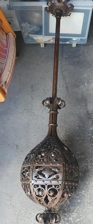 Schitterende Amsterdamse school lamp. Winkelman en vd Bijl? beschikbaar voor biedingen