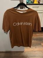 in nieuwstaat CK Calvin Klein Jeans Heren t shirt bruin XXL, Bruin, Overige maten, Ophalen of Verzenden, Zo goed als nieuw