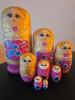 Matroesjka poppen set van 8 - nesting dolls XL, Ophalen of Verzenden, Zo goed als nieuw