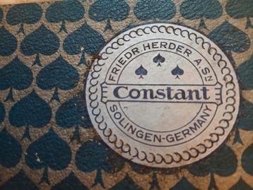 Vintage Vleesmes en Vleesvork Set - Constant Solingen beschikbaar voor biedingen