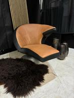 Leolux Parabolica fauteuil - als nieuw!, Ophalen, Leolux, Bruin, .