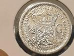 Halve gulden 1913 zilver nr.4 (09), Ophalen of Verzenden, Koningin Wilhelmina, ½ gulden, Zilver