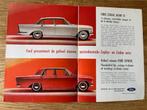 Ford Zephyr Zodiac originele advertentie, Ophalen of Verzenden, Gelezen, Ford