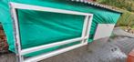 Buitendeur met kozijn hardhout, Doe-het-zelf en Verbouw, Gebruikt, Dubbelglas, 120 tot 160 cm, 160 cm of meer