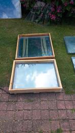 GEZOCHT  61x61 kas glas, Doe-het-zelf en Verbouw, Ophalen of Verzenden, Zo goed als nieuw, Glasplaat