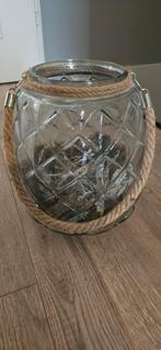 Windlicht met lichtjes - Prima Staat, Ophalen, Overige kleuren, Minder dan 50 cm, Glas