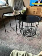 Bijzettafels, 45 tot 60 cm, Minder dan 55 cm, Rond, Ophalen of Verzenden