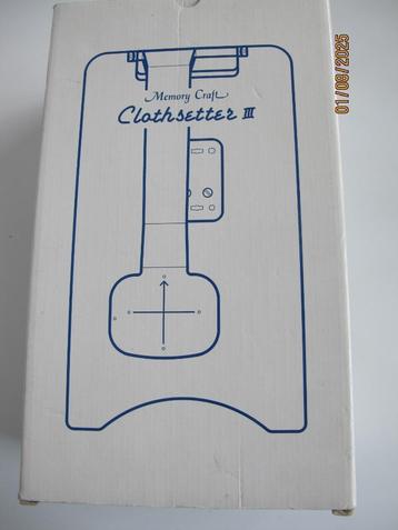Clothsetter 111,  Memory craft beschikbaar voor biedingen