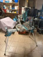 Makita DLS211 met Makita DEBWST06 onderstel met wielen, Ophalen, Zo goed als nieuw, Afkortzaag